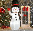 Christmas Inflatables Outdoor Decorations Snowman