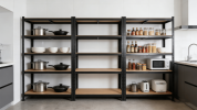 2000LBS Capacity Garage Storage Shelves Heavy Duty