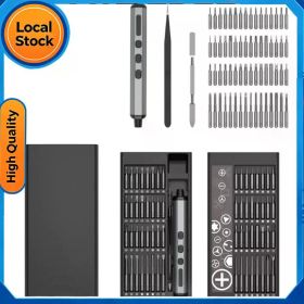 Screwdriver Set 68 in 1 Small Screwdriver Cordless - 64 S2 Preicison Bits, 5 Torque Settings, Mini Power Screwdriver Repair Tool Kit for PC RC