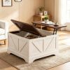 Square Coffee Table with Lifting Top And Hidden  Compartment