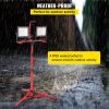 LED Work Light with Stand, 20000 Lumen Dual-head LED Work Light with 27.6"-68.1" Adjustable and Foldable Tripod Stand