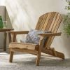 Folding Adirondack Chair Wooden Accent Furniture Lounge Chairs