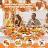 Fall Decor, 2 Pack Fall Garland for Mantle, Fall Decorations for Home, Thanksgiving Decor for Thanksgiving Decorations Indoor