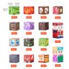 Magnetic Blocks, 100 PCS Dark Castle Set, Magnetic Building Cubes for Kids, STEM Montessori Sensory Toys for Christmas Birthday Gift