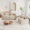 2 Seater Loveseat and Chair Set, 2 Piece Sofa & Chair Set, Loveseat and Accent Chair