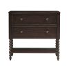 2 Drawer Accent Chest Morocco Brown